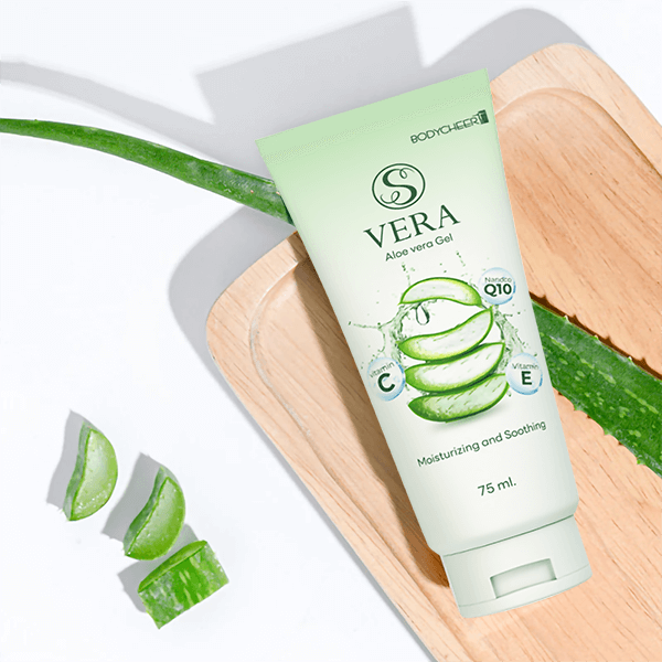 เจลว่านหางจระเข้ S Vera Aloe Vera Gel Body Cheer