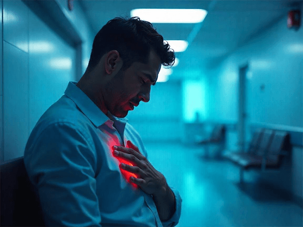 อาการแสบร้อนกลางอกจากกรดไหลย้อน Heart Burn