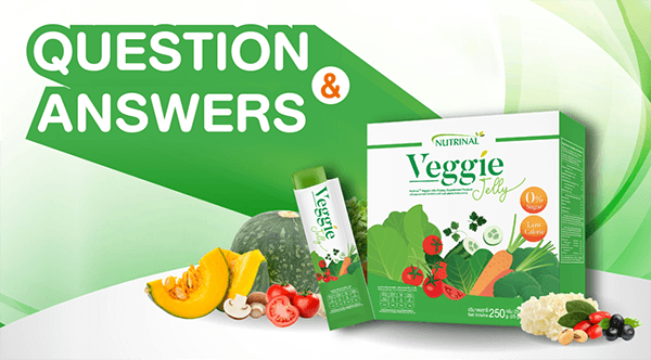 ถามตอบสินค้า เจลลี่ผัก Nutrinal Veggie Jelly
