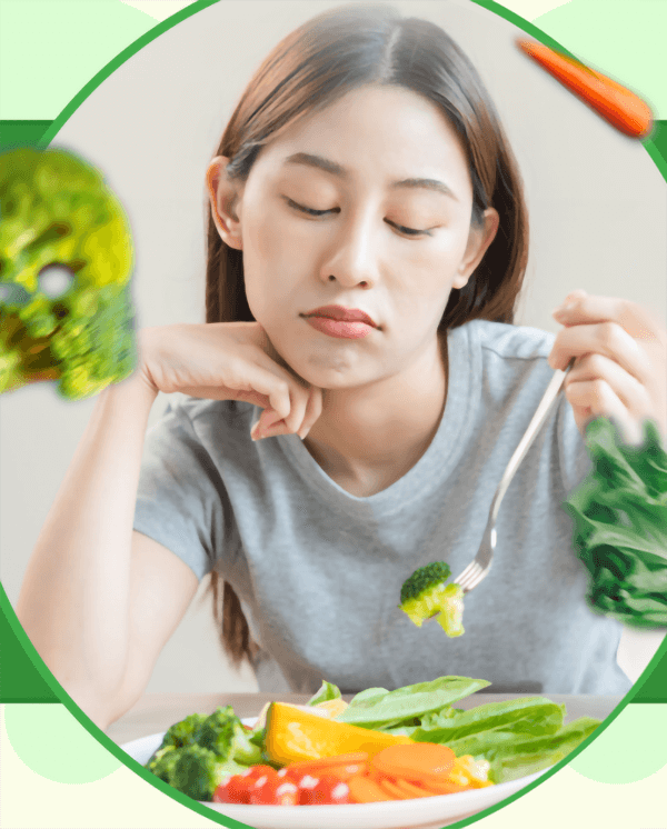 ไม่ชอบกินผัก เสี่ยงเป็นโรค